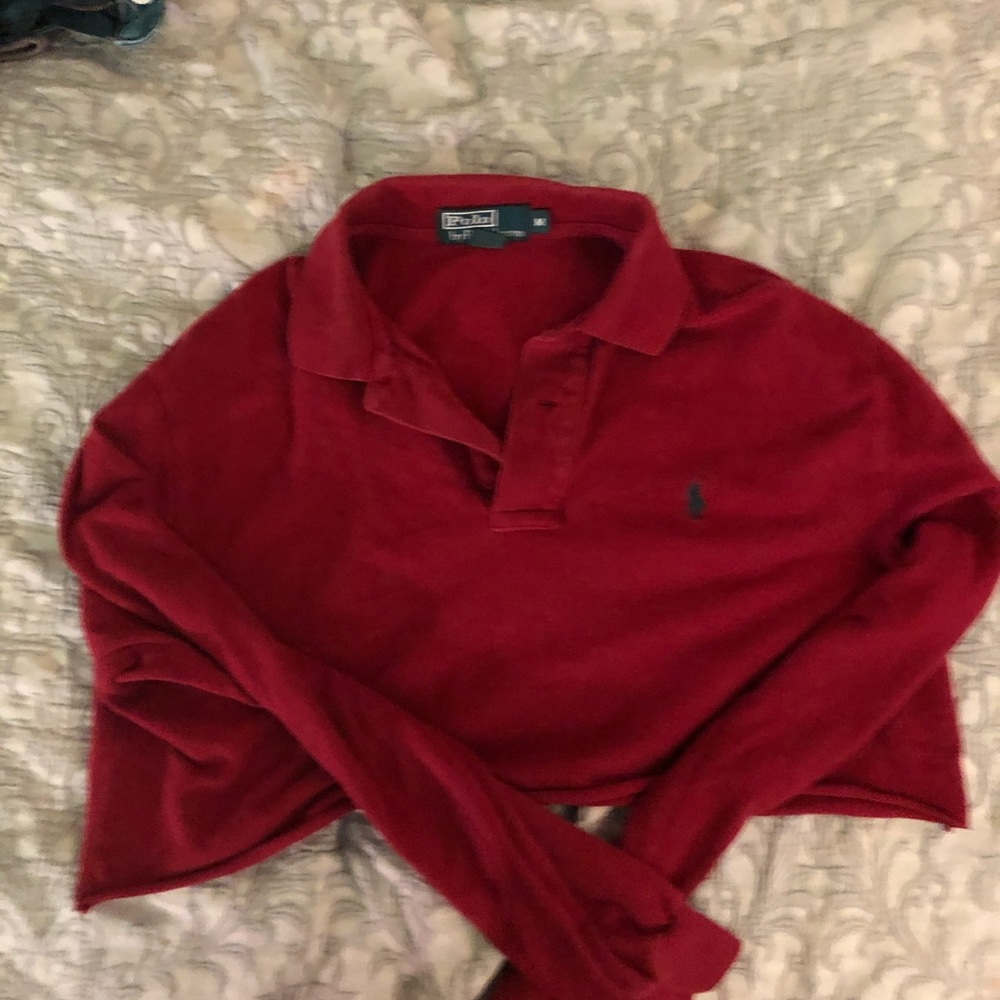 Cropped ralph lauren polo